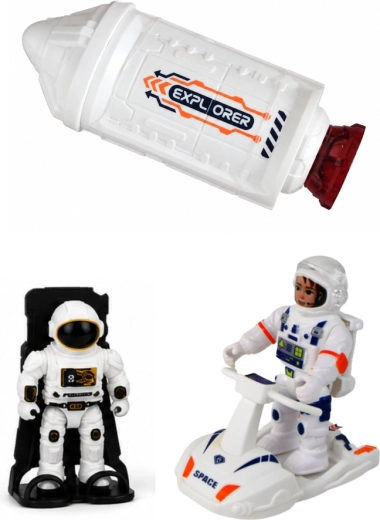 Astronautes et module Explorer pour le jeu de rôle