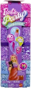 Poupée Barbie Party Reveal Glam Party en robe rouge