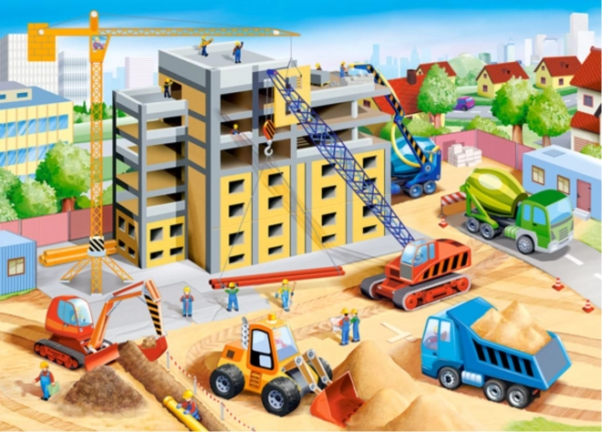 Puzzle 60 pièces Grand chantier