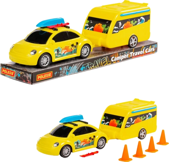 Voiture enfant Tour avec remorque - 1 pièce