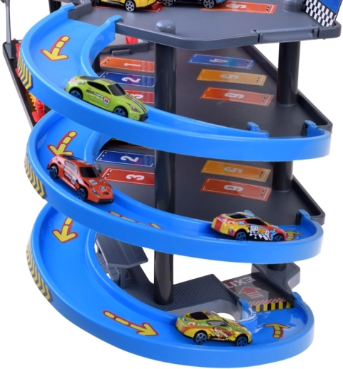 Rampes en spirale pour une descente rapide