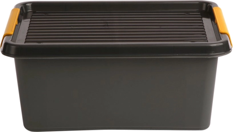 Boîte de rangement Solidstore avec couvercle 12,5 l (39 × 29 × 16,5 cm)