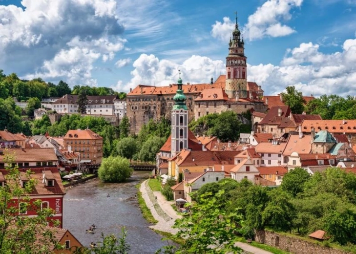 Puzzle Český Krumlov 1000 pièces