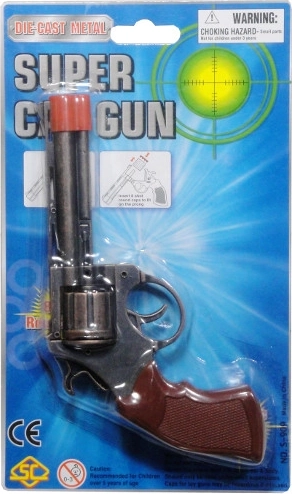 Pistolet à amorces en métal