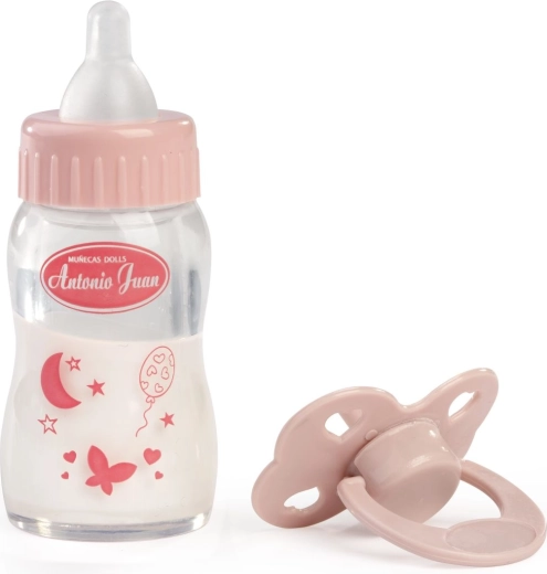 Ensemble biberon et tétine Antonio Juan pour poupée bébé