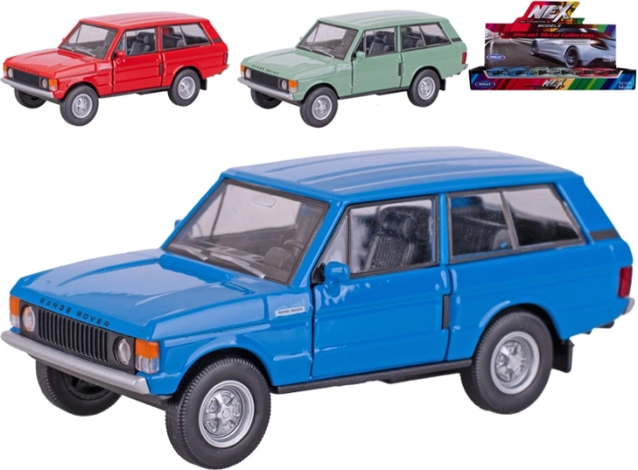 Modèle métallique Land Rover Range Rover 1970 à rétrofriction Welly