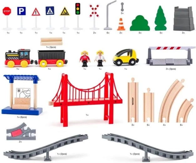 Un univers des transports riche en accessoires