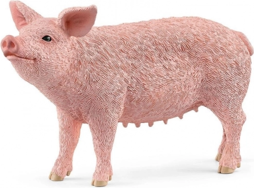 Figurine de cochon du monde de la ferme