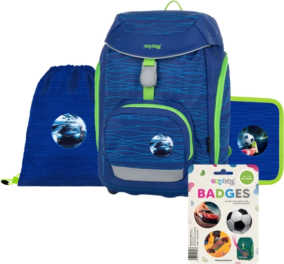 set scolaire OXY Sherpy Blue 4 pièces