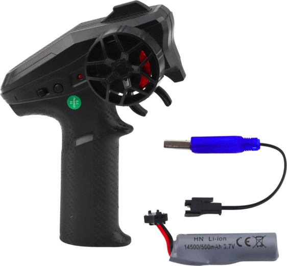 Pilotage précis 2,4 GHz et batterie rechargeable