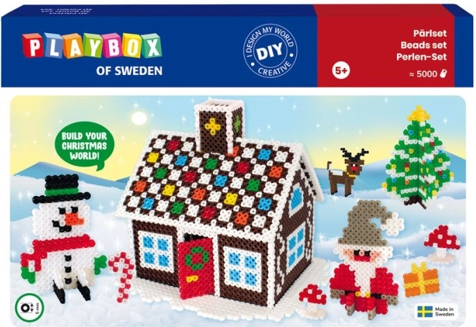 Playbox perles à repasser set de Noël 5000 pcs