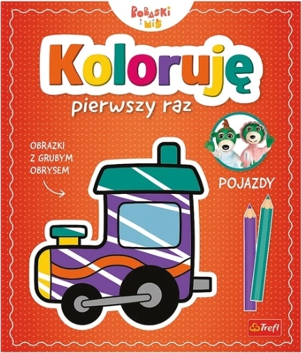 Je colorie pour la première fois : véhicules – livre de coloriage pour enfants