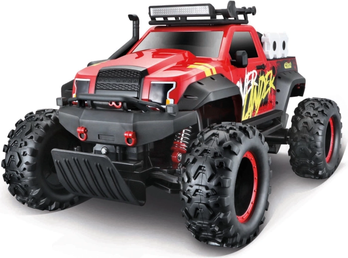 Maisto RC Overlander rouge, modèle tout-terrain radiocommandé