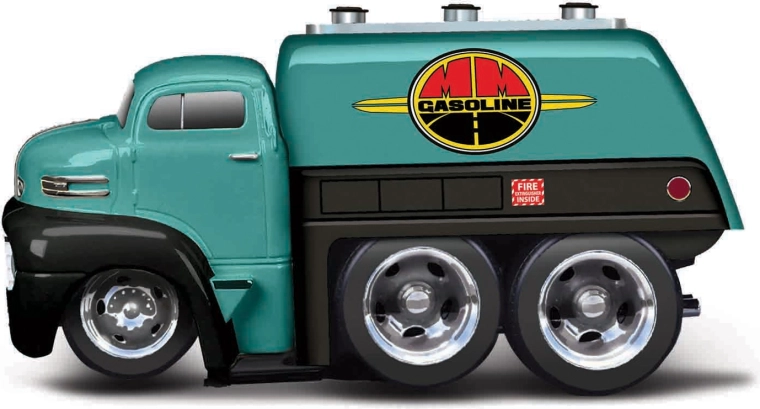 Maisto Work Rigs 1950 Ford COE camion-citerne