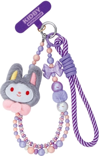 Pendentif pour téléphone Toys Inn lapin violet
