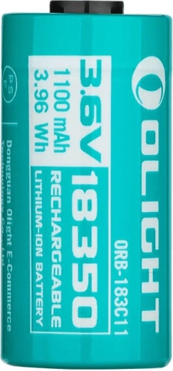 Batterie rechargeable OLIGHT ORB-183C11 18350 1100 mAh Li-ion