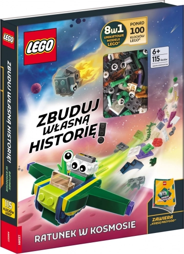 LEGO Master Brand – sauvetage dans l’espace (livre et set de construction)