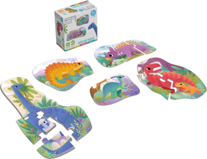 Grand puzzle dinosaures KukiKuk