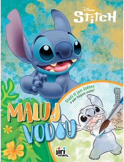 Coloriages à l’eau A4 Lilo & Stitch