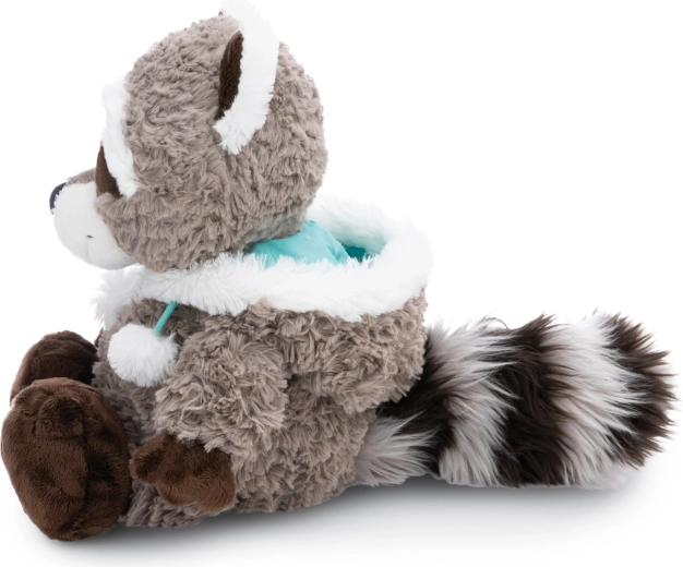 Capuche stylée avec pompons – à mettre ou enlever en un clin d’œil