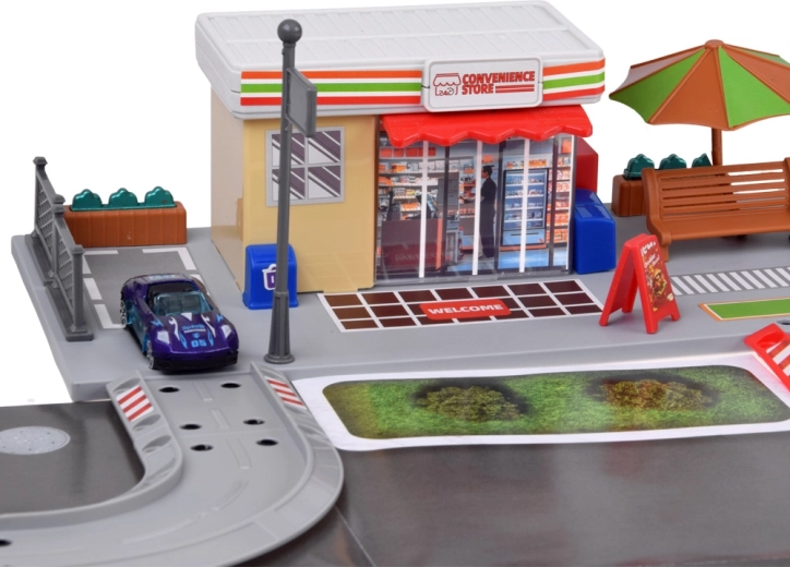 Magasin et espace de détente