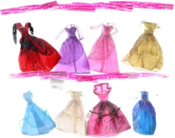 Robe de bal pour poupées 30 cm