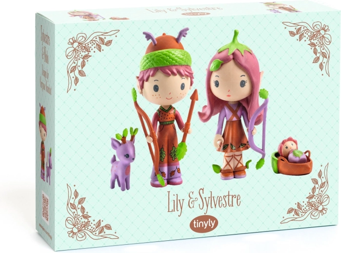 Figurines Tinyly Lily et Sylvestre de DJECO