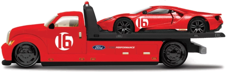 Maisto Elite Transport 2022 Ford GT Heritage Edition rouge 1:64