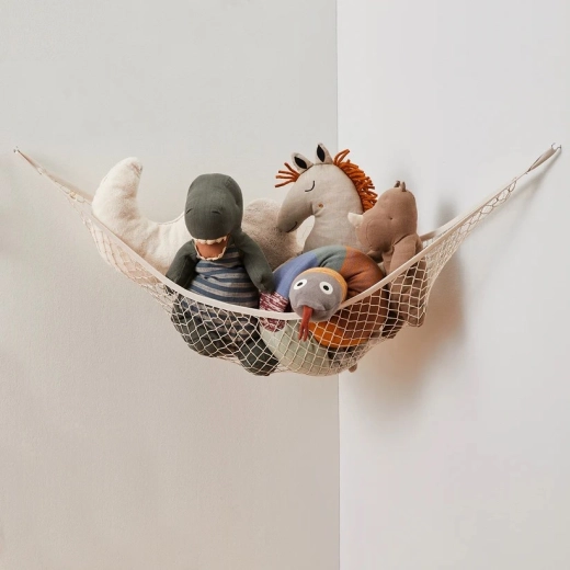 3 Sprouts hamac à jouets beige