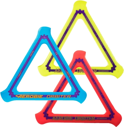 Aerobie Orbiter boomerang 29 cm – triangle volant de retour