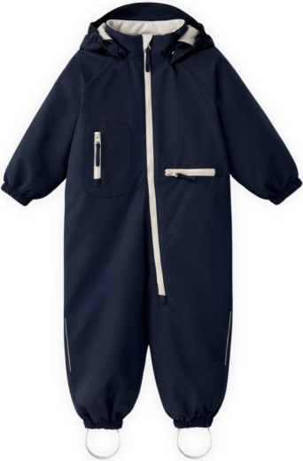Combinaison enfant mi-saison Leokid Ulli navy fin, taille 116 (6–7 ans)