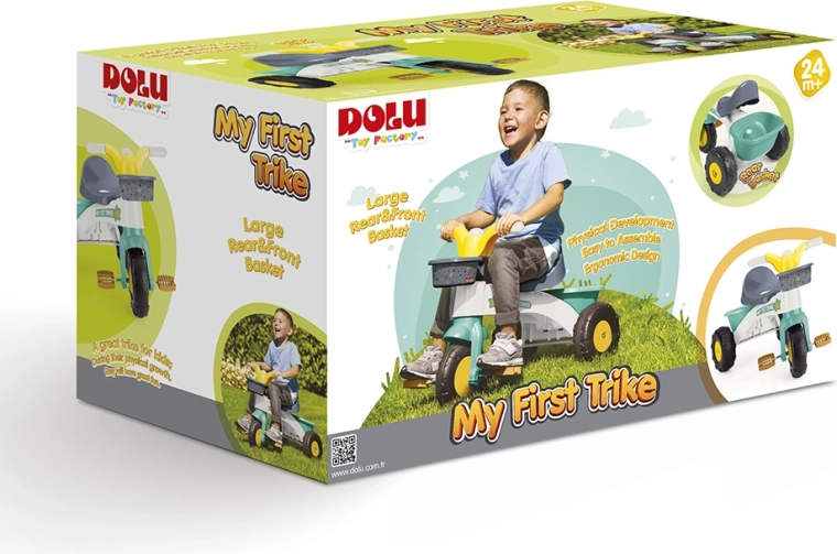 Paniers pratiques à l’avant et à l’arrière