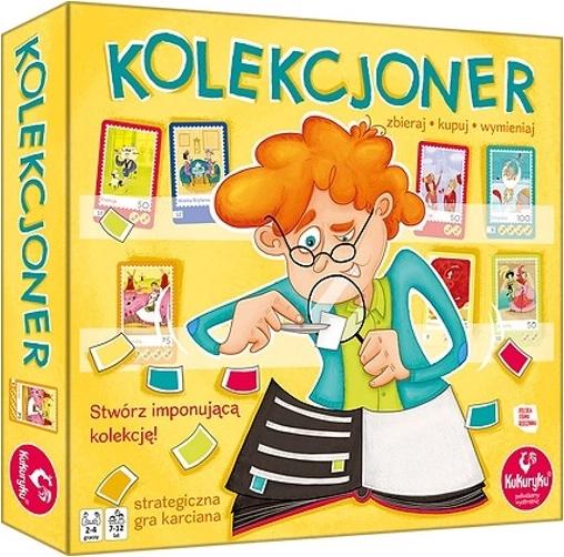 Kolekcjoner – jeu de société stratégique sur la collection de timbres