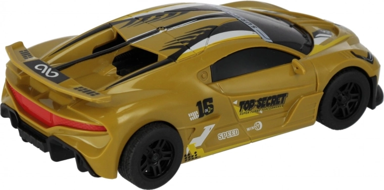 Look drift sportif avec aileron et autocollants