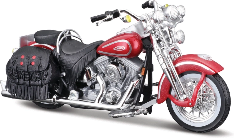 Maisto Harley-Davidson 1999 FLSTS Heritage Softail Springer 1:18 rouge