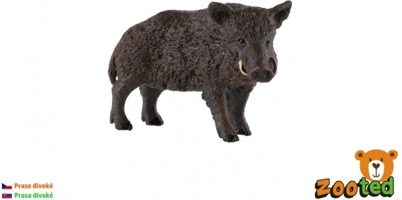 Figurine Plastique Sanglier 7cm