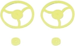 Kit de roues Piko de 15 mm, 2 pièces