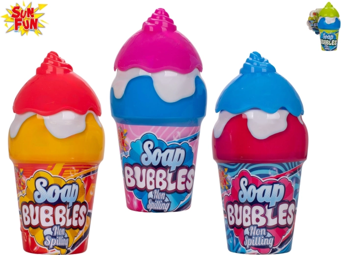 Bulles de savon en forme de glace Sun Fun - 1 pièce