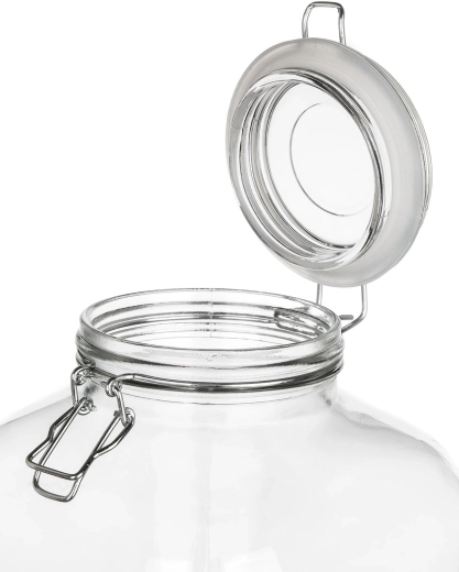 Verre transparent et large goulot pour une utilisation confortable
