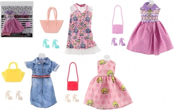 Vêtements pour poupées avec accessoires