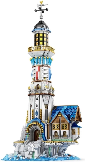 Partie supérieure de la tour rotative