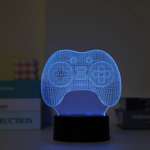 Lampe LED de nuit en forme de manette