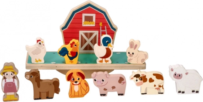 Ferme en équilibre - jeu d’adresse