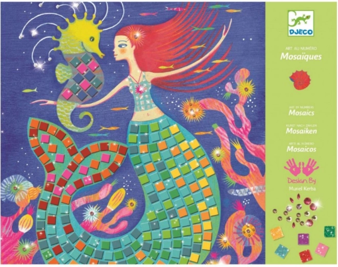 Mosaïque nacrée Sirènes