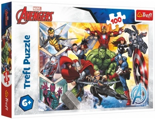 Puzzle 100 pièces Marvel Avengers – puissance des Avengers