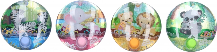 Jeu d’eau avec animaux 10 × 10 × 3 cm