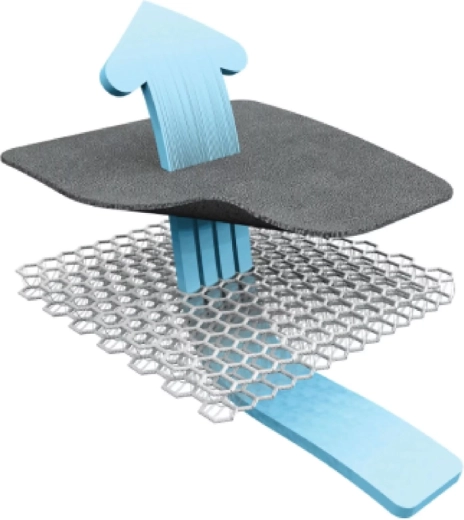 Ventilation maximale grâce à la structure 3D