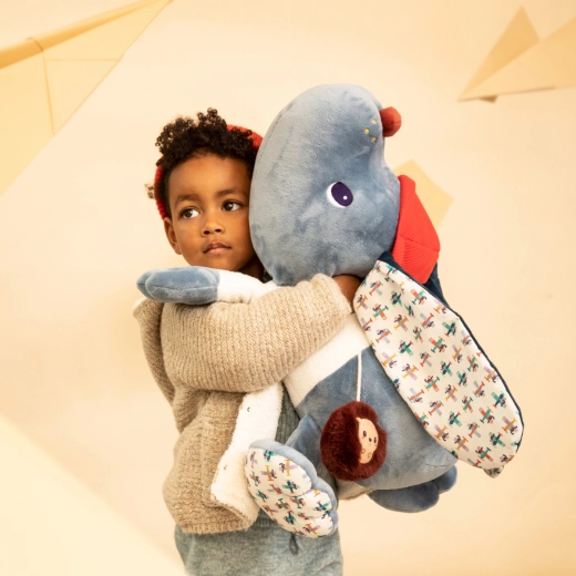 Grande peluche textile chien Jules de Lilliputiens