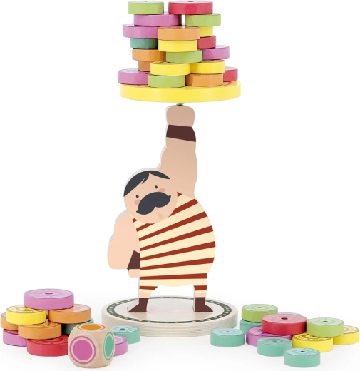 48 poids en bois pour des heures de jeu