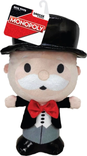 Jouet pour chien Hasbro Monopoly Mr. Money 18 cm